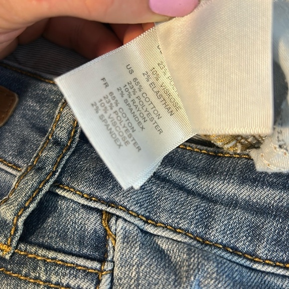 Articles Of Society Blue Ankle Cropped Jeans 24 - Picture 7 of 7